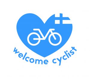 Tervetuloa pyöräilijä-tunnus